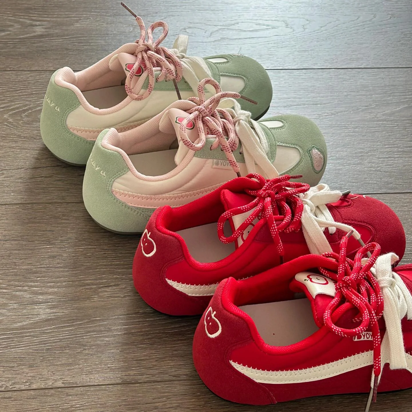 Damen Sportliche Sneakers mit auffälligem Design und bequemer Dämpfung Heidi Mode