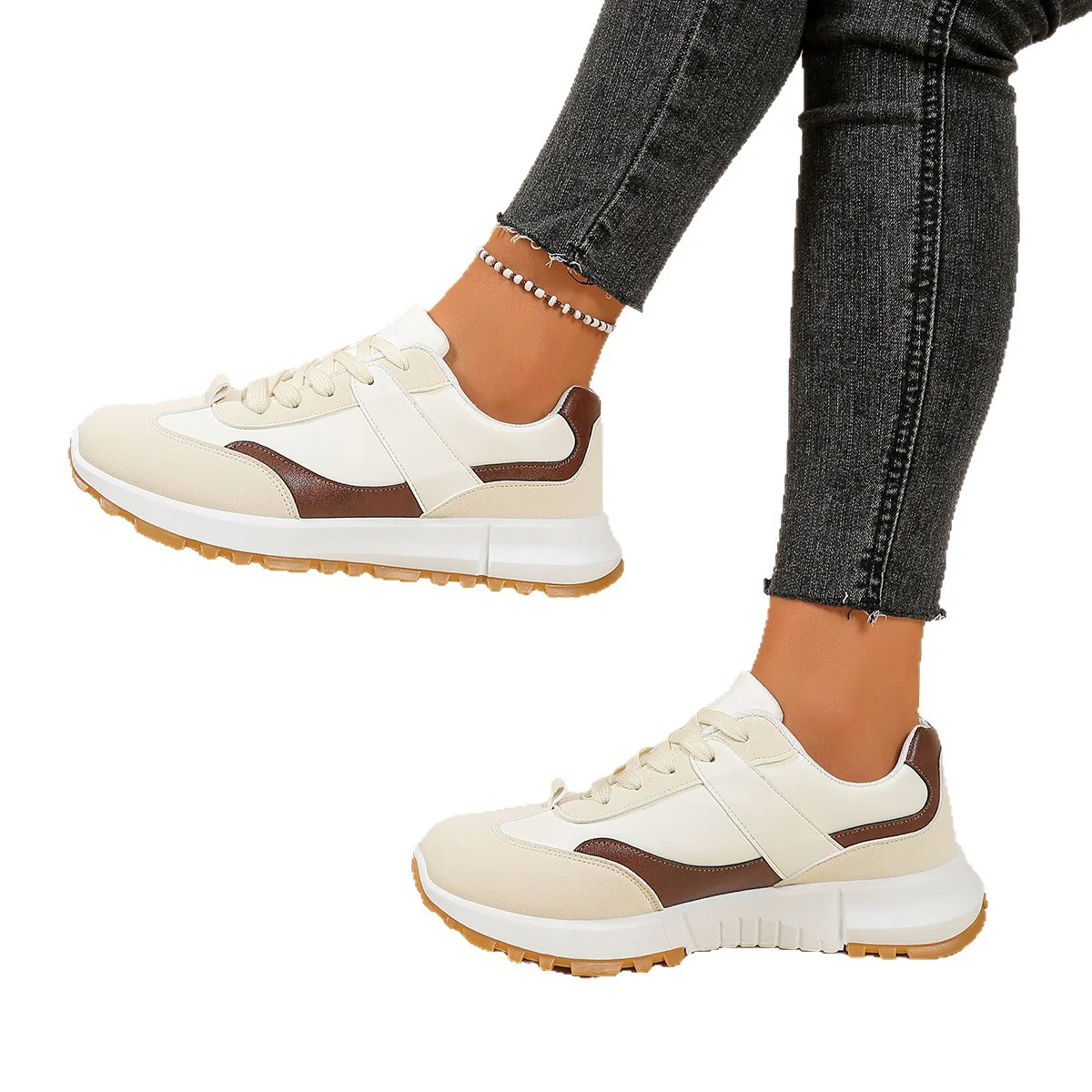 Damen Sportliche Sneakers mit bequemer Dämpfung und modernem Schnitt Heidi Mode - Image 5