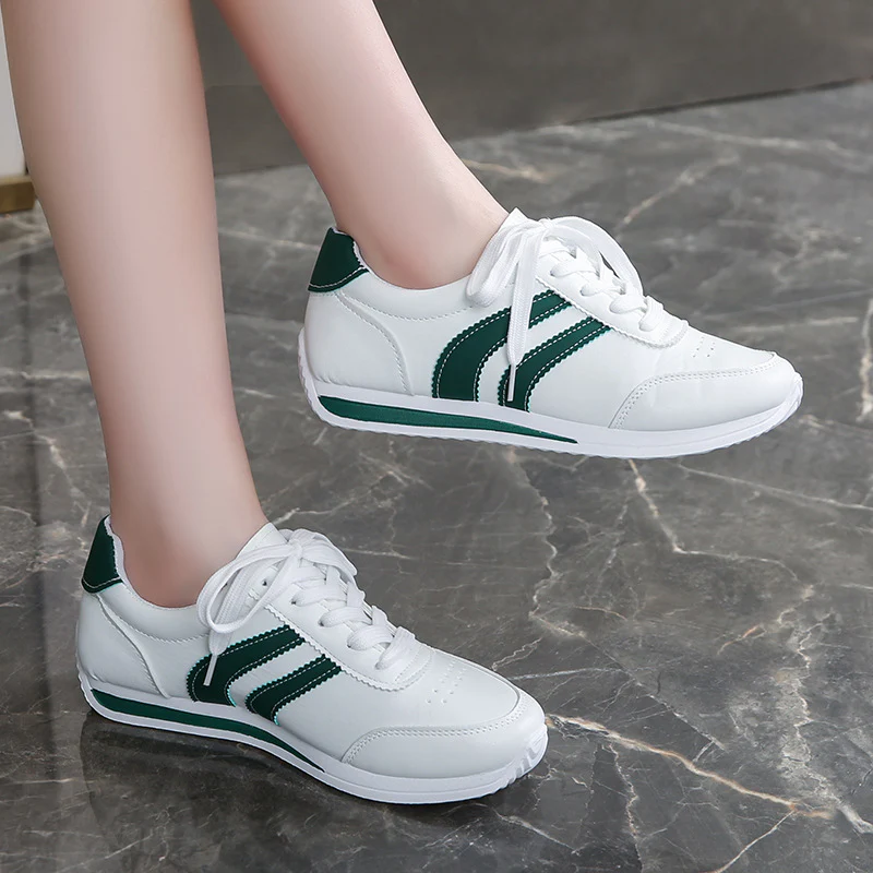 Damen Sportliche Sneakers mit bequemer Schnürung und atmungsaktivem Design Heidi Mode - Image 4