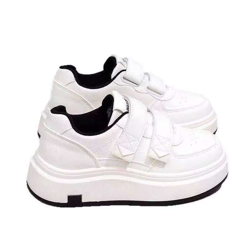 Damen Sportliche Sneakers mit breiter Sohle und elegantem Klettverschluss Heidi Mode - Image 5
