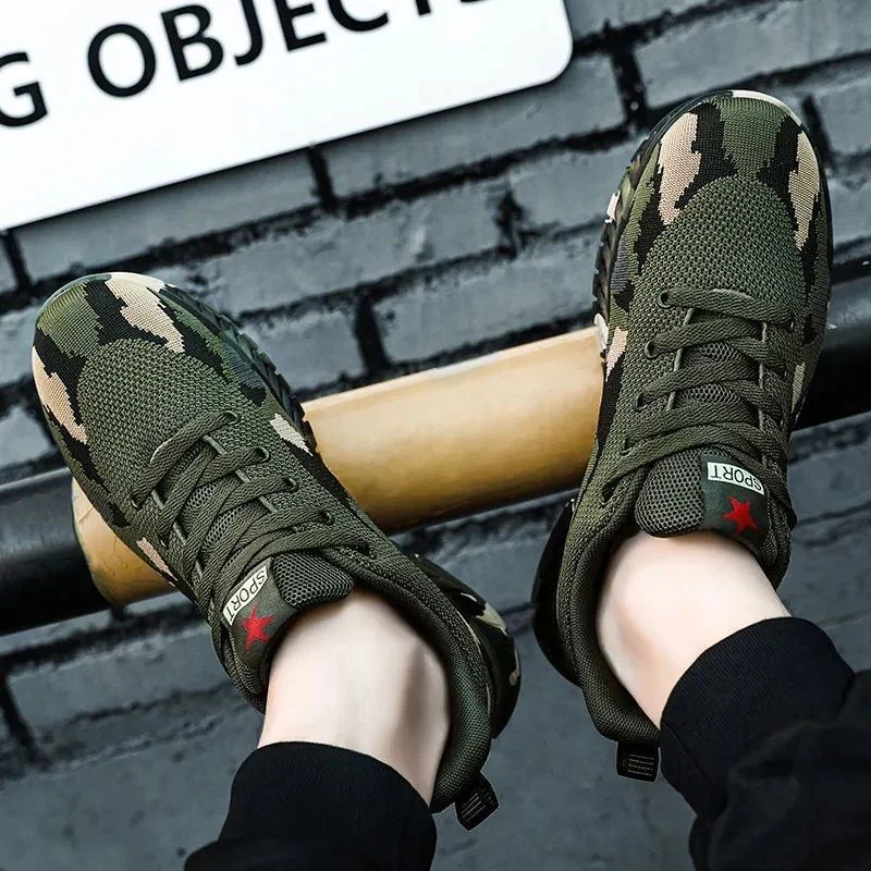 Damen Sportliche Sneakers mit Camouflage-Design und komfortabler Dämpfung Heidi Mode - Image 3