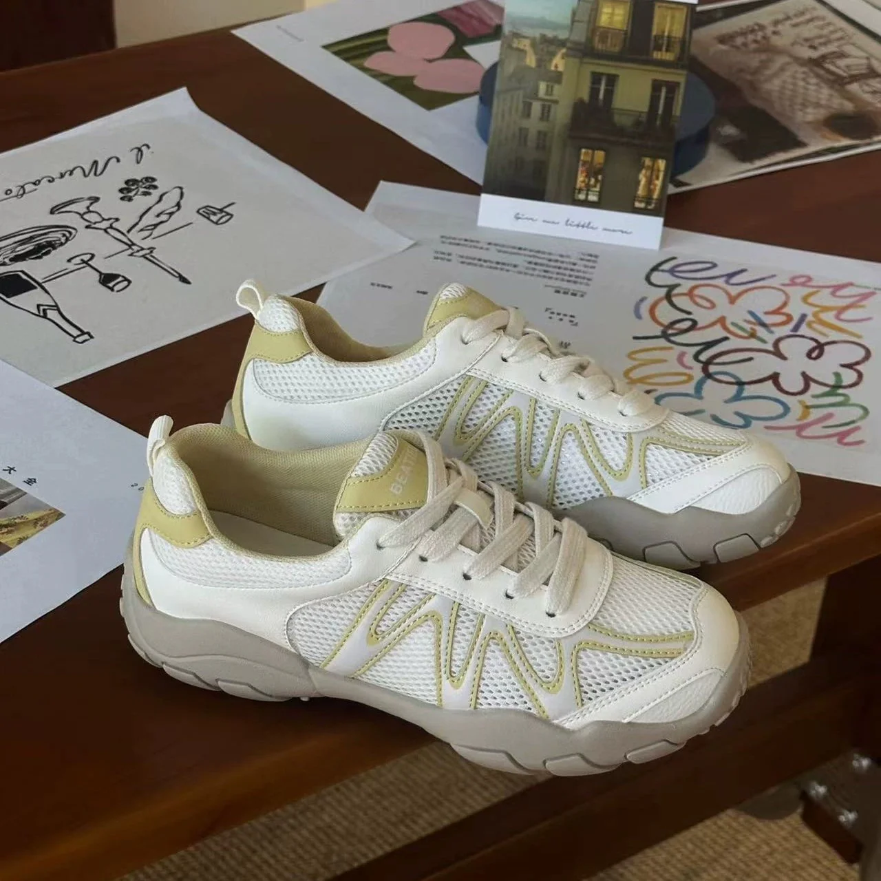 Damen Sportliche Sneakers mit dämpfendem Komfort und atmungsaktiver Konstruktion Heidi Mode - Image 8