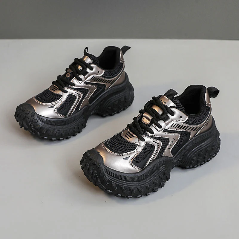 Damen sportliche Sneakers mit dämpfendem Komfort und atmungsaktiver Netzstruktur Heidi Mode - Image 6