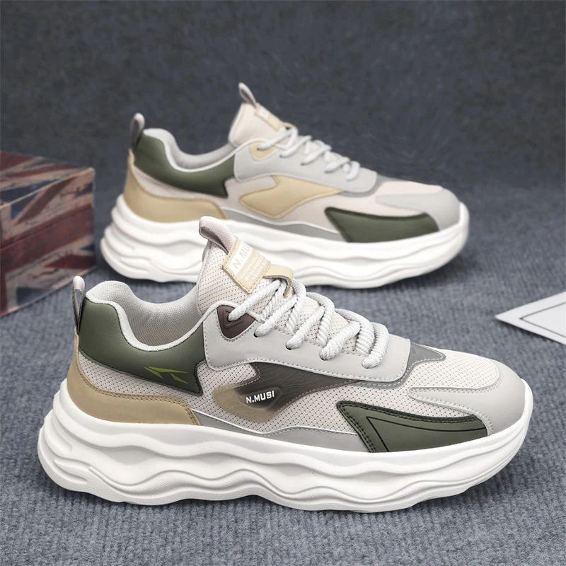 Damen Sportliche Sneakers mit dämpfendem Obermaterial und robuster Sohle Heidi Mode