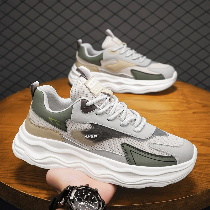 Damen Sportliche Sneakers mit dämpfendem Obermaterial und robuster Sohle Heidi Mode - Image 3