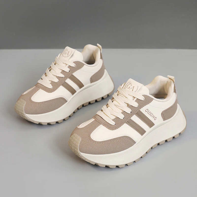 Damen Sportliche Sneakers mit dämpfendem Profil und atmungsaktiver Mesh-Oberfläche Heidi Mode - Image 2