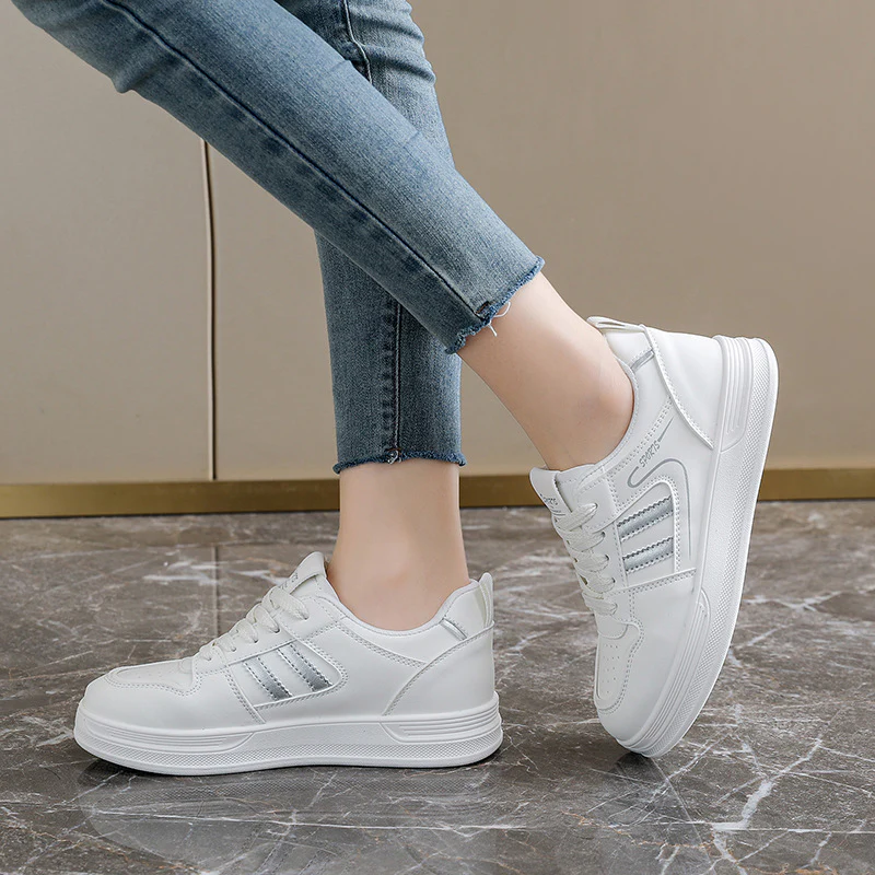 Damen Sportliche Sneakers mit dämpfendem Profil und atmungsaktiver Oberfläche Heidi Mode - Image 4