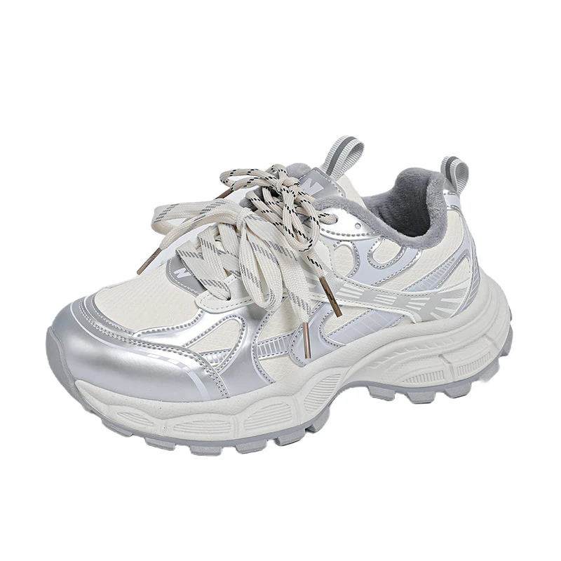 Damen Sportliche Sneakers mit dämpfendem Sohlenprofil und atmungsaktivem Mesh-Obermaterial Heidi Mode - Image 5