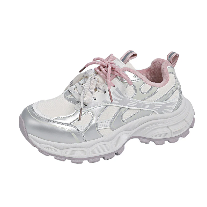 Damen Sportliche Sneakers mit dämpfendem Sohlenprofil und atmungsaktivem Mesh-Obermaterial Heidi Mode - Image 8