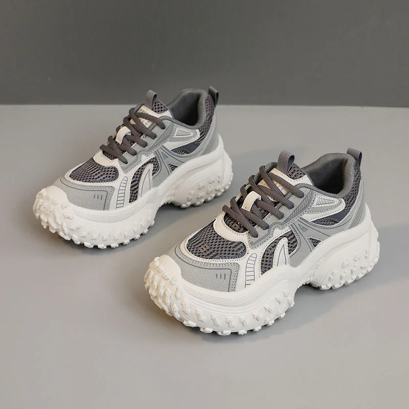 Damen Sportliche Sneakers mit dämpfendem Sohlenprofil und innovativem Design Heidi Mode - Image 7