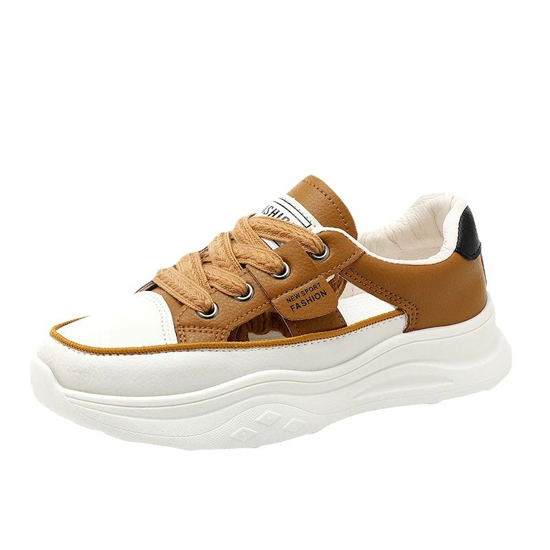 Damen Sportliche Sneakers mit dämpfendem Sohlenprofil und modischem Design Heidi Mode - Image 5