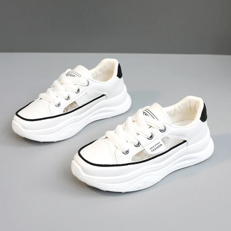 Damen Sportliche Sneakers mit dämpfendem Sohlenprofil und modischem Design Heidi Mode - Image 6