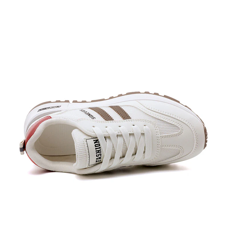 Damen Sportliche Sneakers mit dämpfender Laufsohle und atmungsaktivem Obermaterial Heidi Mode - Image 4