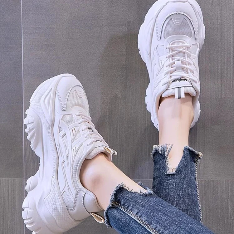 Damen Sportliche Sneakers mit dämpfender Laufsohle und atmungsaktivem Obermaterial Heidi Mode - Image 4