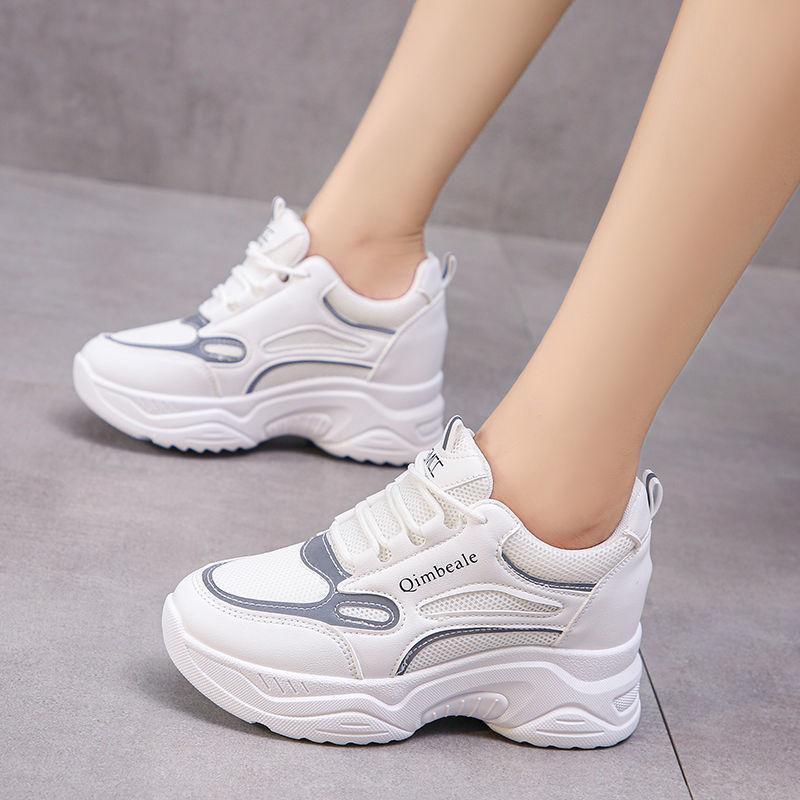 Damen Sportliche Sneakers mit dämpfender Laufsohle und atmungsaktiven Mesh-Einsätzen Heidi Mode - Image 6