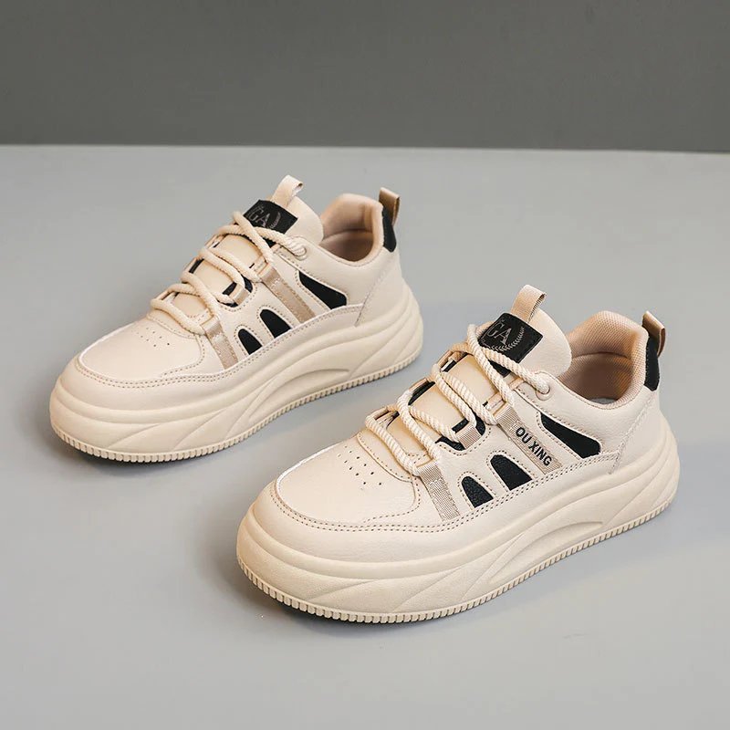 Damen Sportliche Sneakers mit dämpfender Laufsohle und atmungsaktiver Obermaterialstruktur Heidi Mode - Image 2