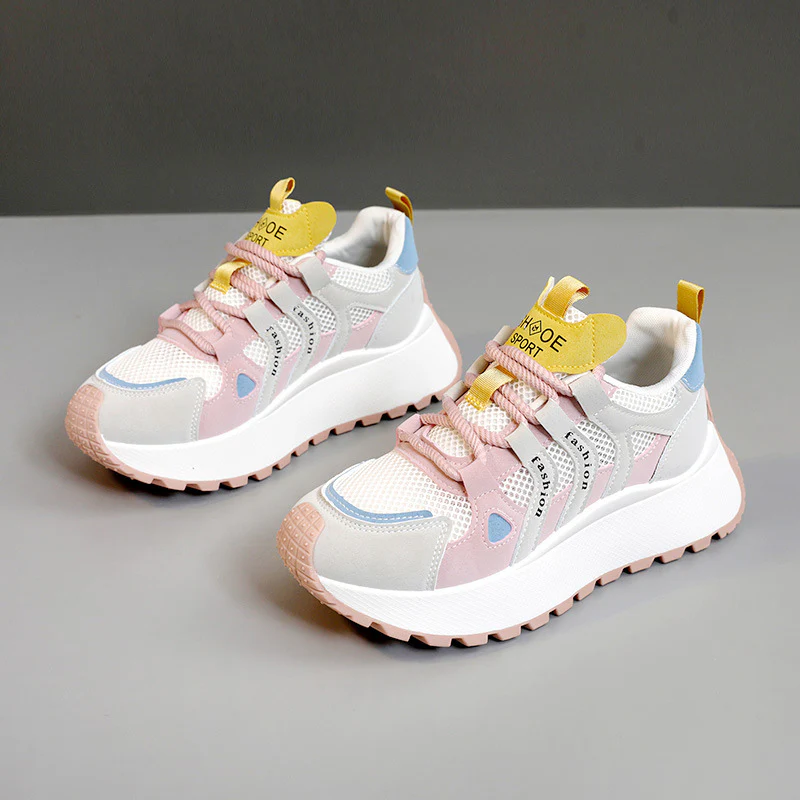 Damen Sportliche Sneakers mit dämpfender Laufsohle und strapazierfähigem Obermaterial Heidi Mode - Image 7