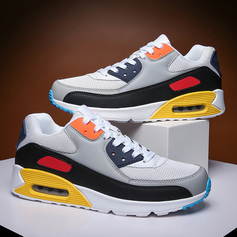 Damen Sportliche Sneakers mit dämpfender Luftpolstertechnologie Heidi Mode