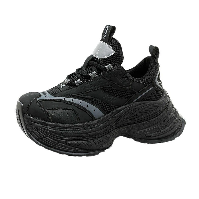 Damen Sportliche Sneakers mit dämpfender Profilsohle und innovativer Mesh-Oberfläche Heidi Mode