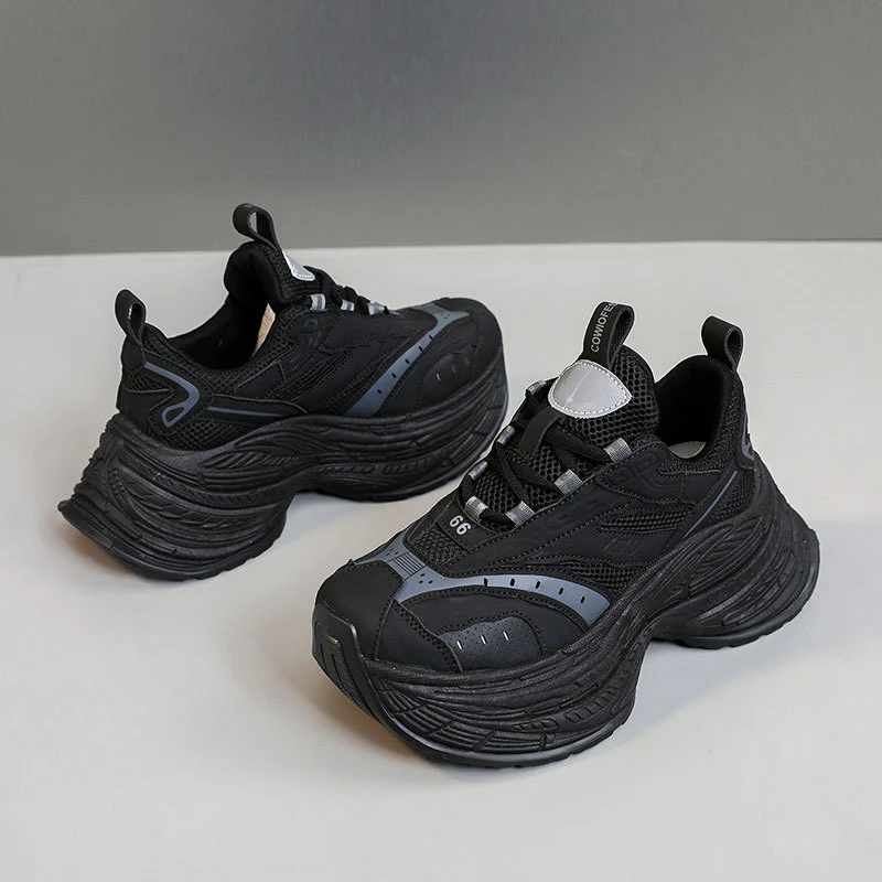 Damen Sportliche Sneakers mit dämpfender Profilsohle und innovativer Mesh-Oberfläche Heidi Mode - Image 7