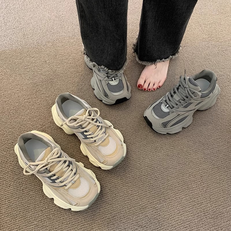Damen Sportliche Sneakers mit dämpfender Sohle und atmungsaktivem Mesh-Obermaterial Heidi Mode - Image 4