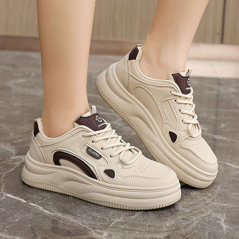 Damen sportliche Sneakers mit dämpfender Sohle und atmungsaktivem Obermaterial Heidi Mode - Image 3