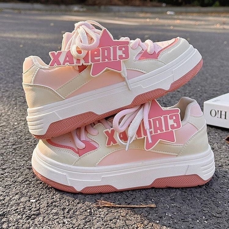 Damen Sportliche Sneakers mit dämpfender Sohle und innovativem Design Heidi Mode