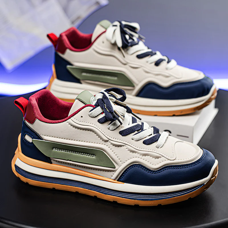 Damen Sportliche Sneakers mit dämpfender Sohle und strapazierfähigem Obermaterial Heidi Mode - Image 3