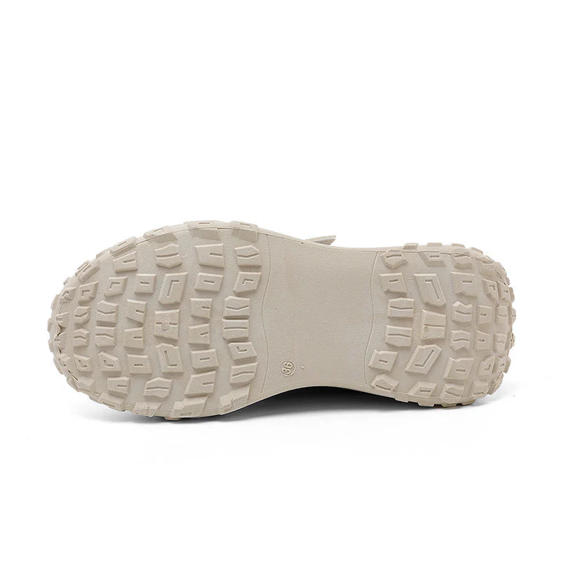 Damen Sportliche Sneakers mit doppeltem Dämpfungssystem und atmungsaktiver Oberflächenstruktur Heidi Mode - Image 3