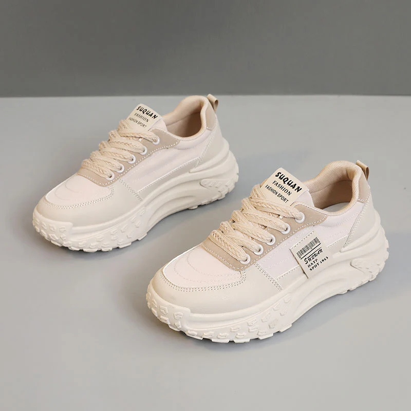 Damen Sportliche Sneakers mit doppeltem Dämpfungssystem und atmungsaktiver Oberflächenstruktur Heidi Mode - Image 6