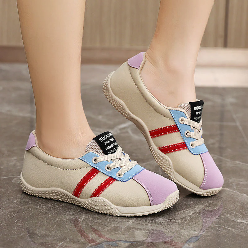 Damen Sportliche Sneakers mit dynamischem Design und atmungsaktiver Oberflächenstruktur Heidi Mode - Image 4