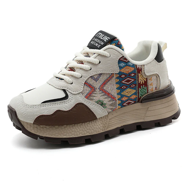 Damen Sportliche Sneakers mit einzigartigem Tribal-Muster und atmungsaktiver Mesh-Oberfläche Heidi Mode - Image 5