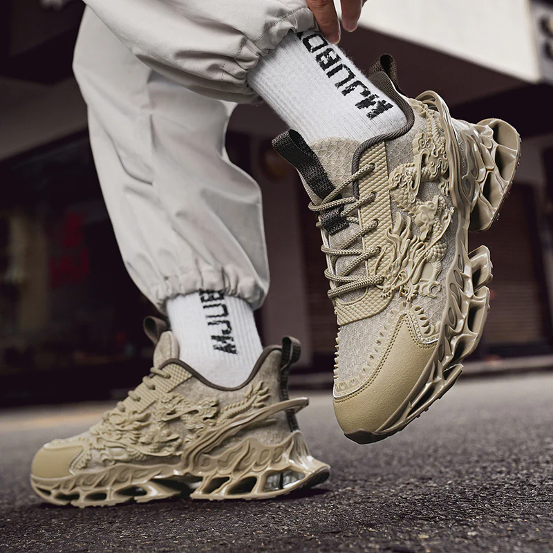 Damen Sportliche Sneakers mit einzigartigem und langlebigem Sohlenprofil Heidi Mode - Image 3