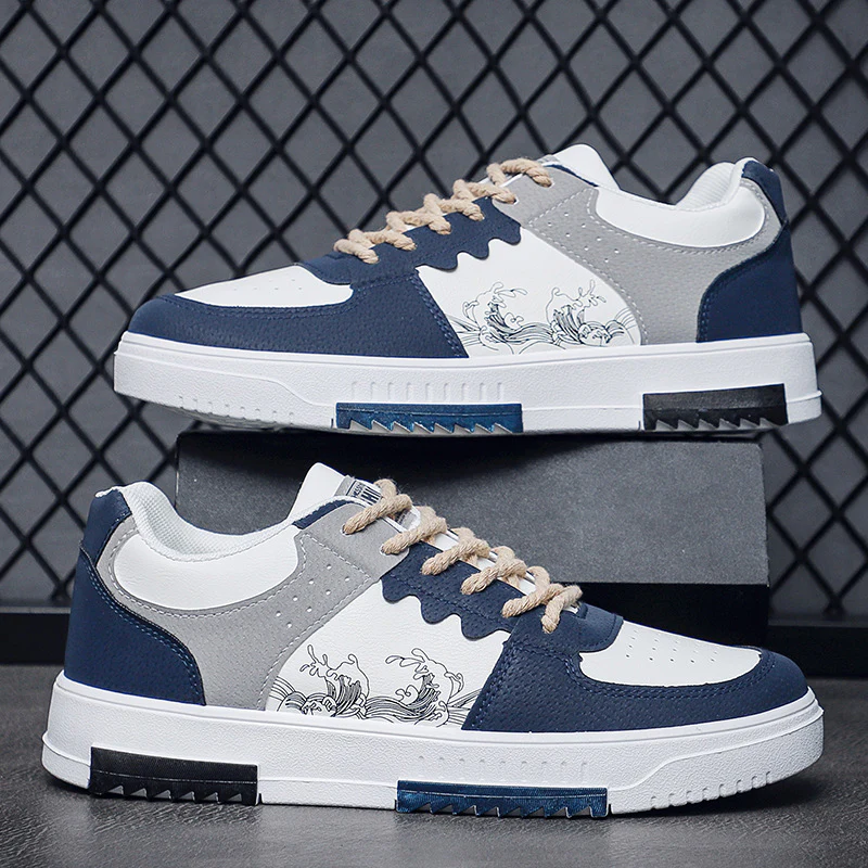 Damen Sportliche Sneakers mit einzigartigem Wellendesign und atmungsaktivem Obermaterial Heidi Mode - Image 4