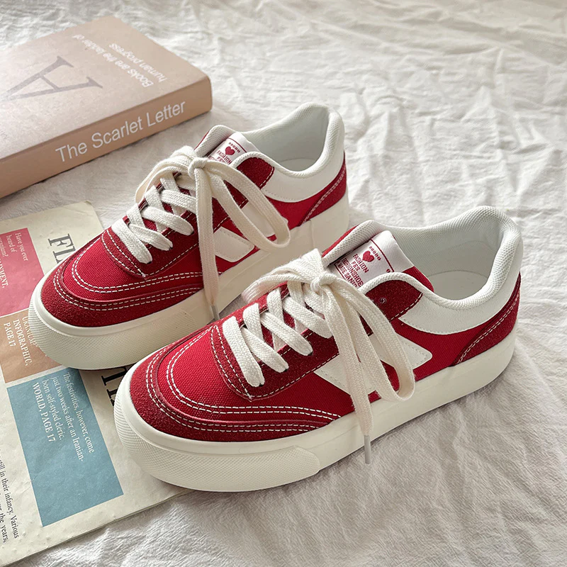 Damen Sportliche Sneakers mit einzigartiger Oberflächenstruktur und dämpfender Sohle Heidi Mode - Image 6
