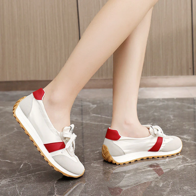 Damen Sportliche Sneakers mit elastischem Einstieg und dämpfender Laufsohle Heidi Mode - Image 3