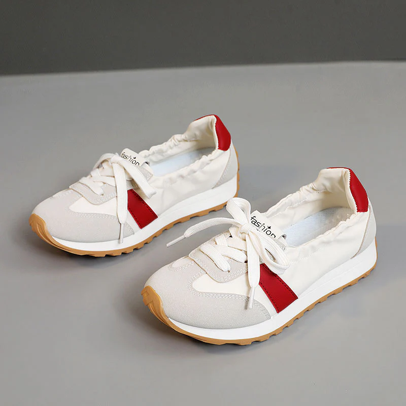 Damen Sportliche Sneakers mit elastischem Einstieg und dämpfender Laufsohle Heidi Mode - Image 6