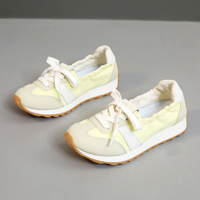 Damen Sportliche Sneakers mit elastischem Einstieg und dämpfender Laufsohle Heidi Mode - Image 9