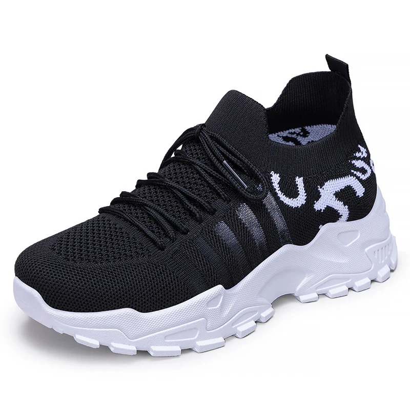 Damen Sportliche Sneakers mit elastischem Strickdesign Heidi Mode - Image 8