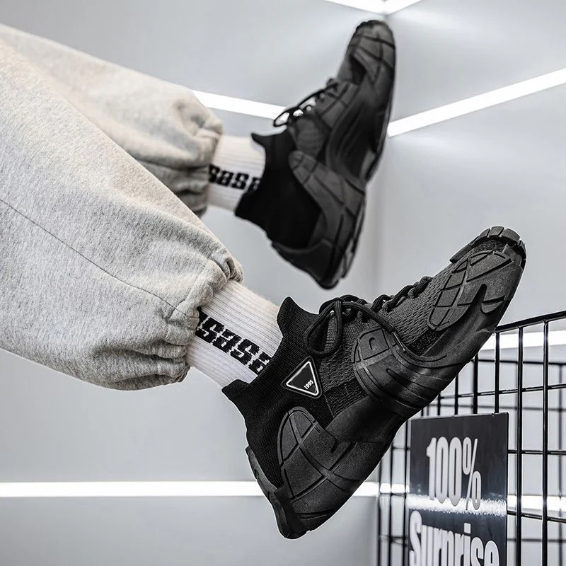 Damen Sportliche Sneakers mit elastischem Strickoberteil und innovativer Sohlenkonstruktion Heidi Mode - Image 3