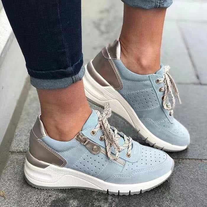 Damen sportliche Sneakers mit elegantem Reißverschluss und hohem Komfort Heidi Mode - Image 8
