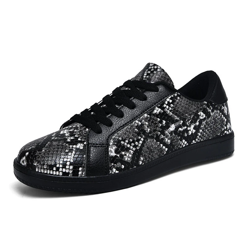 Damen Sportliche Sneakers mit elegantem Schlangenmuster Heidi Mode - Image 5