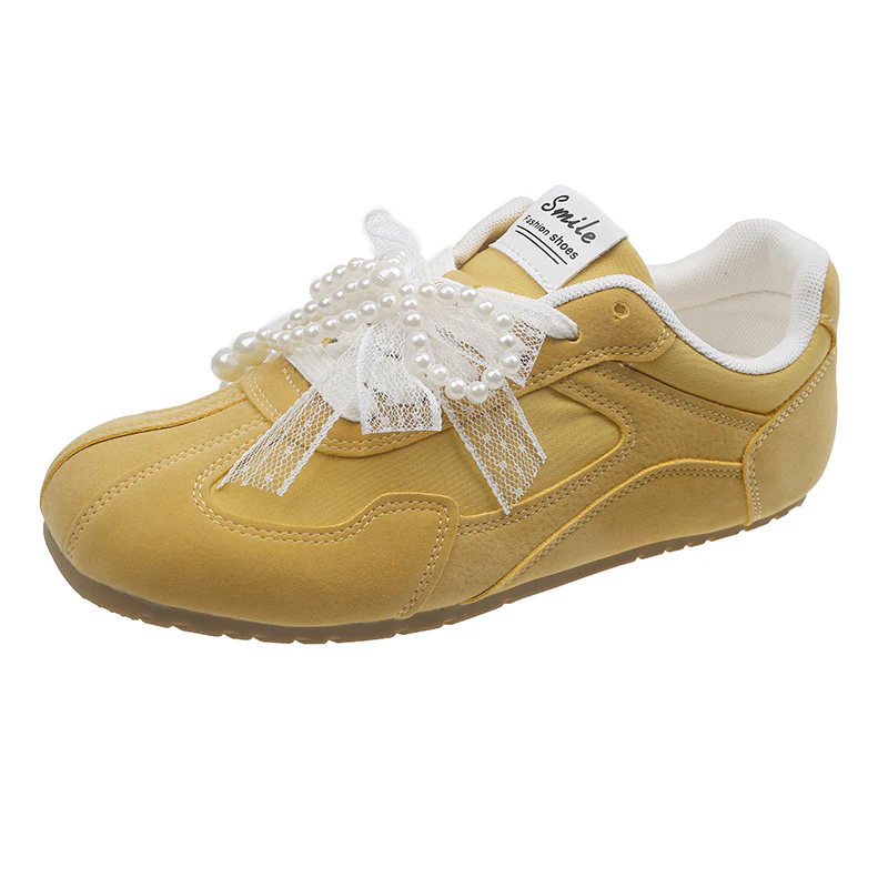 Damen Sportliche Sneakers mit elegantem Schleifendetail Heidi Mode - Image 7