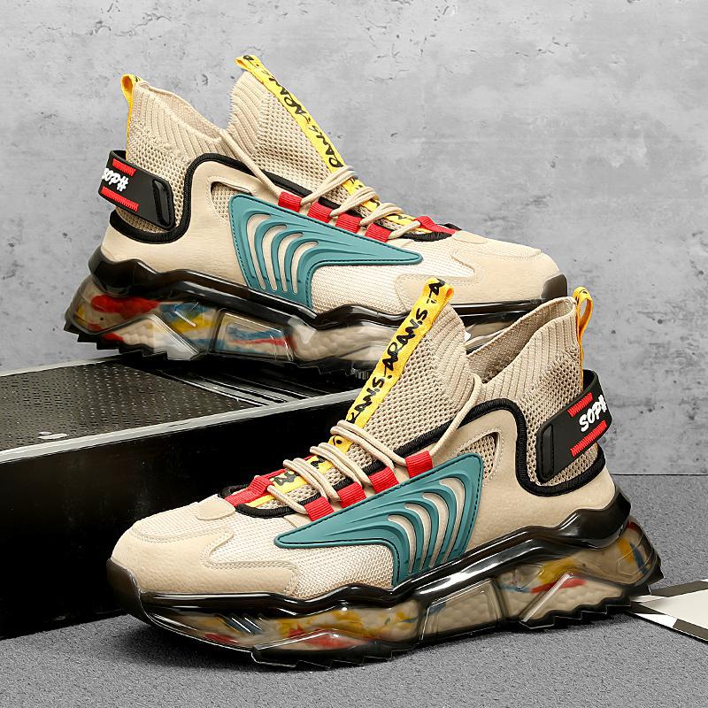 Damen Sportliche Sneakers mit ergonomischem Dämpfungssystem und atmungsaktiver Mesh-Oberfläche Heidi Mode - Image 2