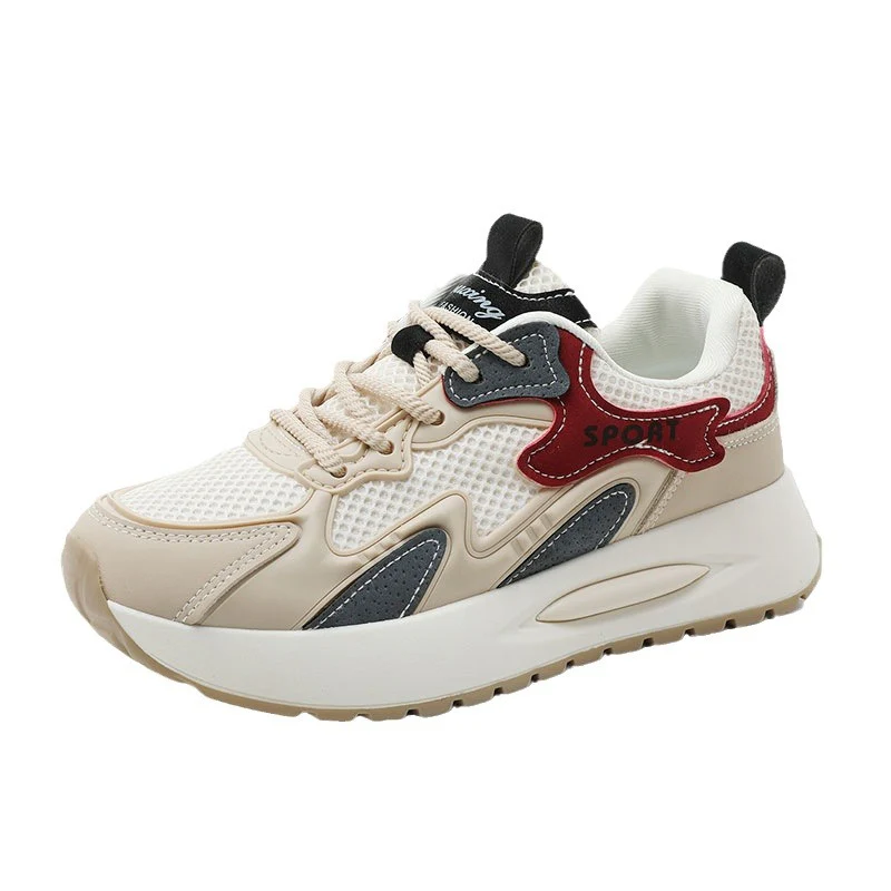 Damen Sportliche Sneakers mit ergonomischem Dämpfungssystem und atmungsaktiver Obermaterialstruktur Heidi Mode - Image 5