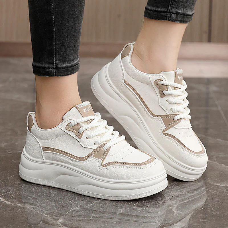 Damen Sportliche Sneakers mit ergonomischem Dämpfungssystem und robustem Obermaterial Heidi Mode - Image 3