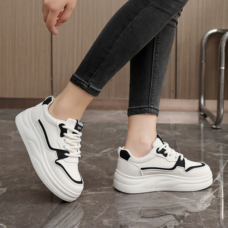 Damen Sportliche Sneakers mit ergonomischem Dämpfungssystem und robustem Obermaterial Heidi Mode - Image 4