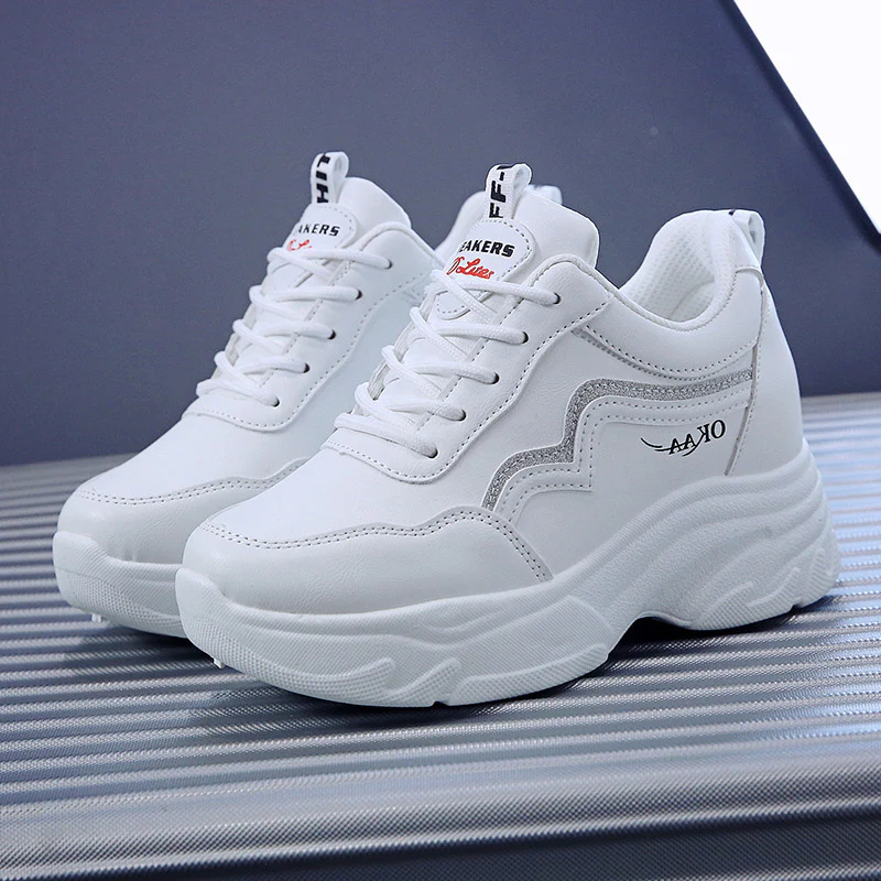 Damen Sportliche Sneakers mit ergonomischem Design und dämpfender Laufsohle Heidi Mode - Image 9