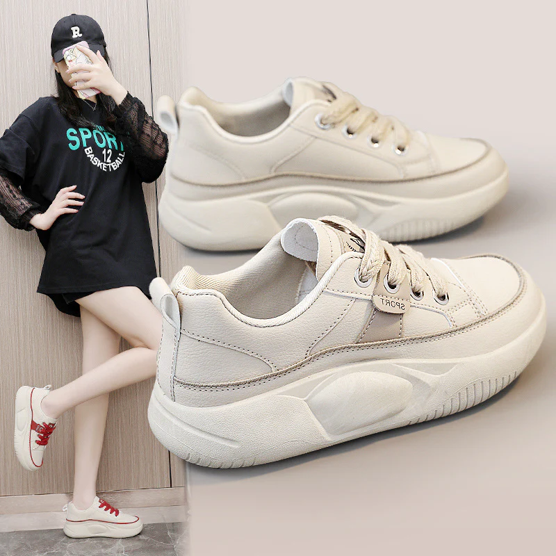 Damen Sportliche Sneakers mit ergonomischem Komfort und trendigem Design Heidi Mode