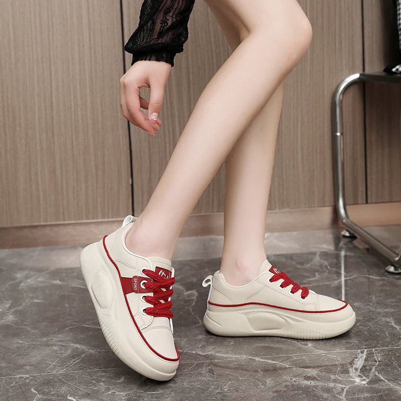 Damen Sportliche Sneakers mit ergonomischem Komfort und trendigem Design Heidi Mode - Image 3